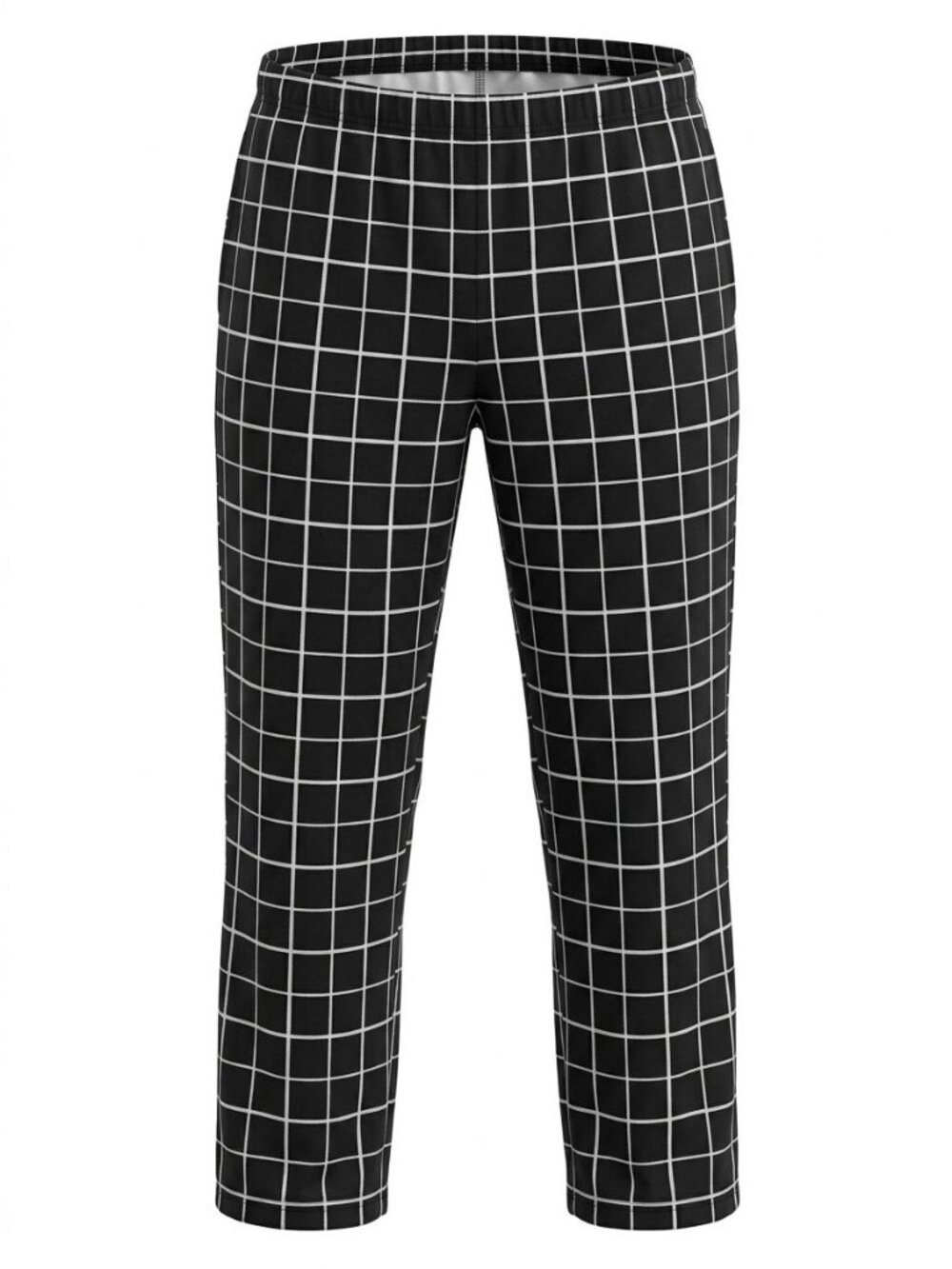 NWT Family PJs by Macy’s Pull On Flannel Pajama Pants Sz L Gray Plaid Lounge